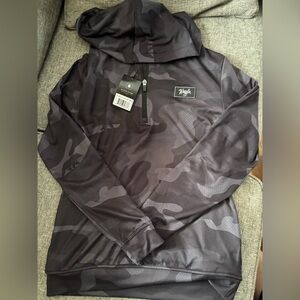 Waggle Black Camo Hoodie